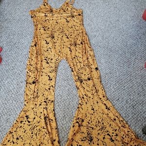Color splash jumpsuitone size fits up to XL